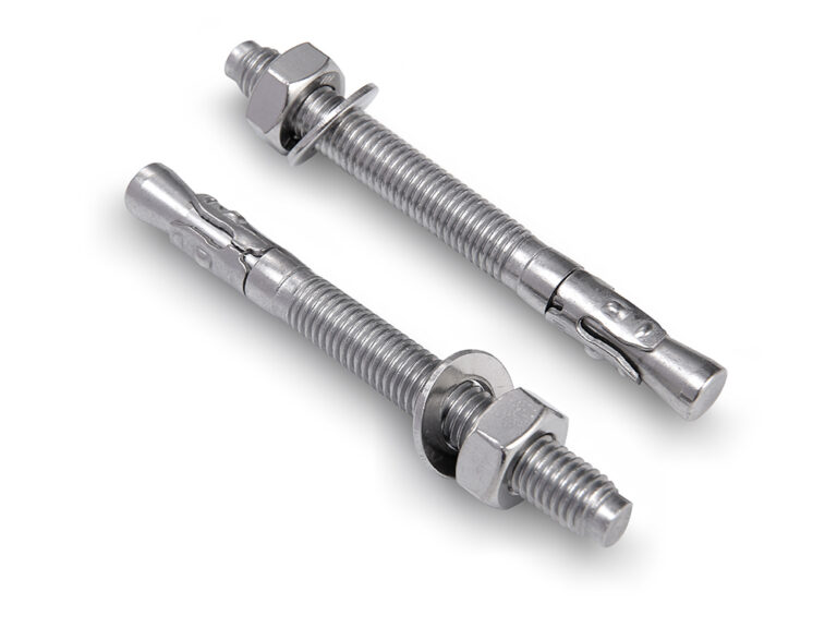 Heavy Duty Concrete Wedge Anchors Through Bolts Zinc Plated HDG